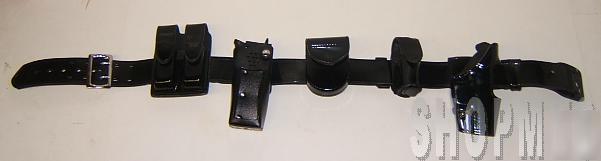 Security/police duty belt w/sig sauer P226 holster