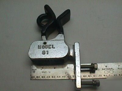 Zephyr model 81 spring loaded holder w/ hdwe