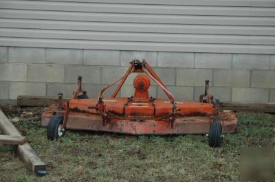 6' finishing mower 6 finish lawn ++ rear scraper blade