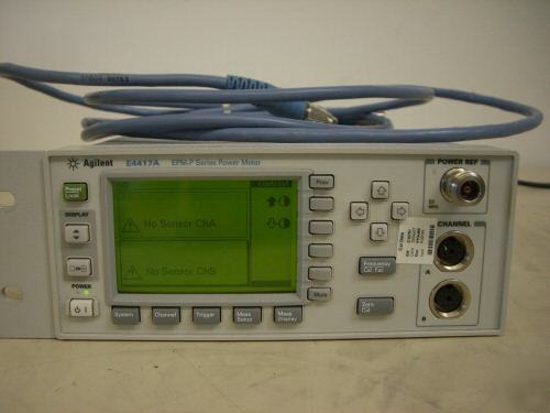 Agilent (hp) E4417A epm-p power meter, peak opt. 002