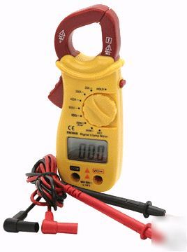 Mini digital clamp meter multimeter ac/dc volt meter 