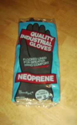 New neoprene industrial gloves~size 9~2 pair~ 