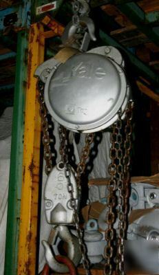 New yale lh series aluminum alloy 6 ton chain hoist 