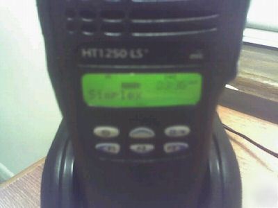 Motorola HT1250 ls + trunking radio with impres charger