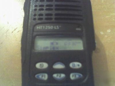 Motorola HT1250 ls + trunking radio with impres charger