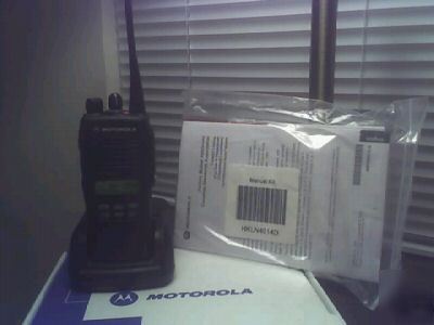 Motorola HT1250 ls + trunking radio with impres charger