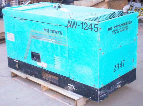 Multiquip power dc welder / generator dualweld diesel