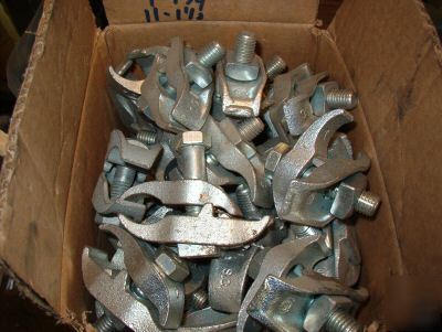 New (1) largelot parallel i-beam conduit / pipe clamps 