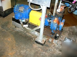 Used: goulds centrifugal pump, model 3196, size 1.5X3X8