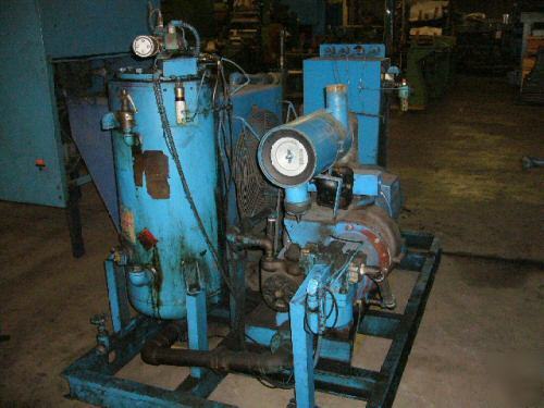 50 hp quincy rotary screw compressor 235 cfm @ 100 psi