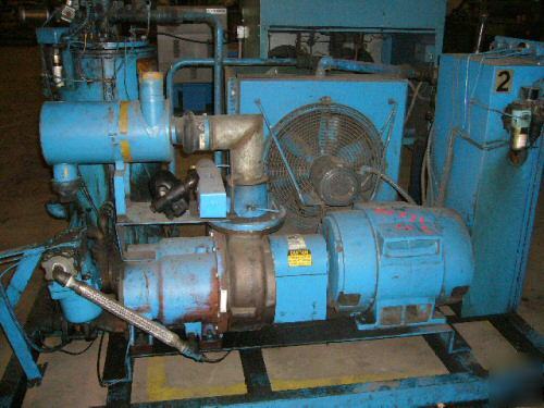 50 hp quincy rotary screw compressor 235 cfm @ 100 psi