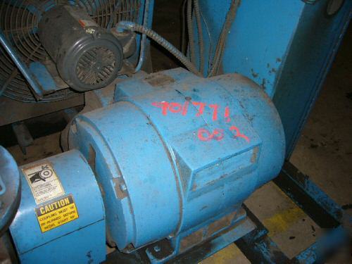 50 hp quincy rotary screw compressor 235 cfm @ 100 psi