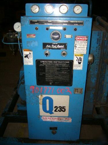 50 hp quincy rotary screw compressor 235 cfm @ 100 psi