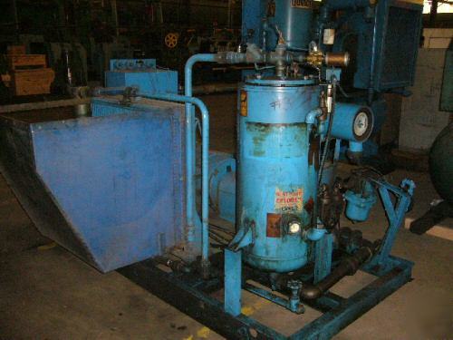 50 hp quincy rotary screw compressor 235 cfm @ 100 psi