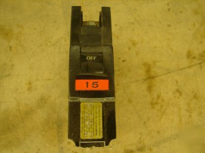 Federal pacific fpe 15A stab-lok circuit breaker