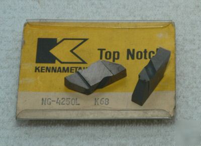 Kennametal ng 4250L K68 top notch 3PC carbide ins