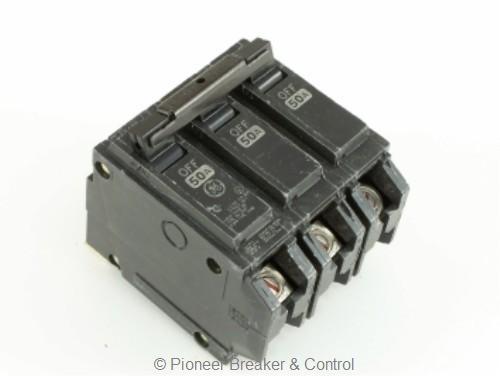 New ge thqb circuit breaker 3P 50A THQB32050