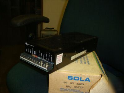 Sola 150 watt triple output switching power supply nos