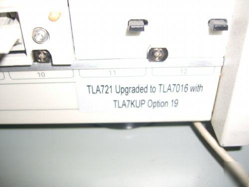 Tek TLA7016 w/ 4 x TLA7AA4 /8S/3P/3P/3P/3P 235MHZ 8MB