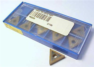 Lot of 10 korloy carbide inserts tnmg 431 triangle PC5