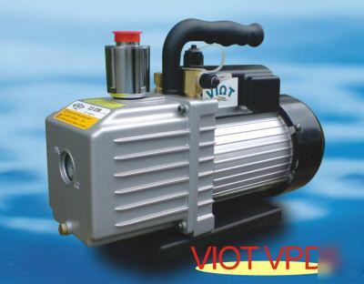 2 stage deep vacuum pump ac hvac printing medic 5.5CFM 