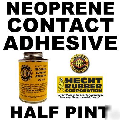 Half pint neoprene rubber contact adhesive glue
