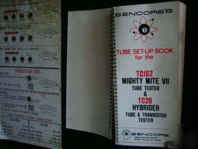 Sencore TC162 mighty mite viii tube tester