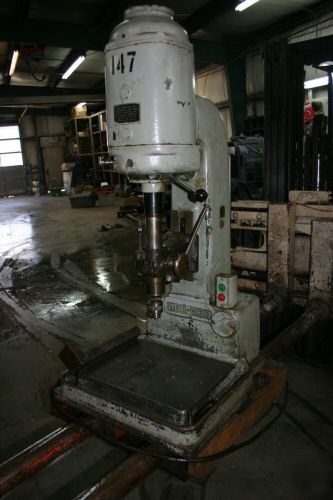 Leland gifford drill press high/low 440 volts compact