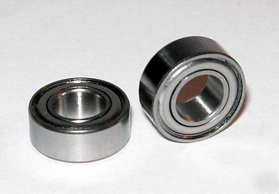 (10) SR188Z stainless steel bearings, 1/4