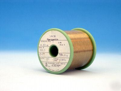 352.3 ohm /m precision resistor wire manganin net 204G