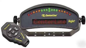 Centerline guidance lightbar - center line gps system