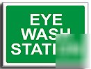 Eye wash station sign-semi rigid-250X200MM(sa-070-re)
