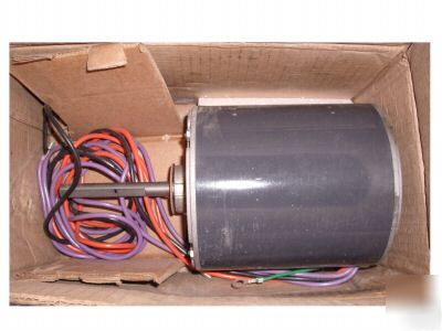 New lennox hvac 3/4 hp 2 speed long shaft motor. 