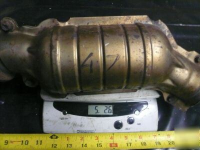 Scrap catalytic converter for recycle only, used #47