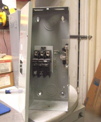 Siemens Q3100 enclosure circuit breaker 100 amp 