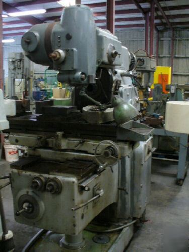 Summit horizontal universal toolmakers overarm mill