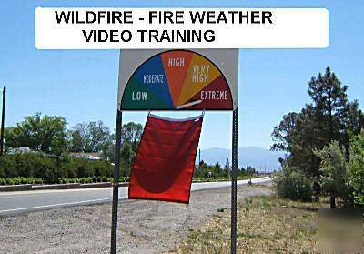 Wildfire & weather effects training video dvd 
