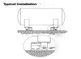 Tank mounts-hopper scale-weigh modules-load cell-system