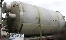 Used: chicago boiler tank, 6000 gallon, 316 stainless s