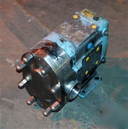 Used: waukesha positive displacement pump, model 060UL,