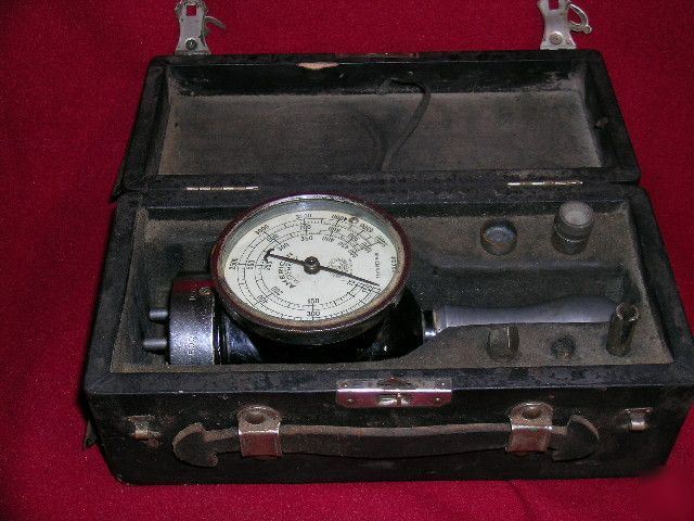 1900's hand held tachometer schaeffer & budenberg 