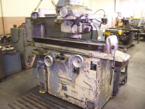 Thompson 8â€ x 24â€ horizontal surface grinder model 2F