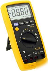 Mastech auto-range digital multimeter thermometer dmm