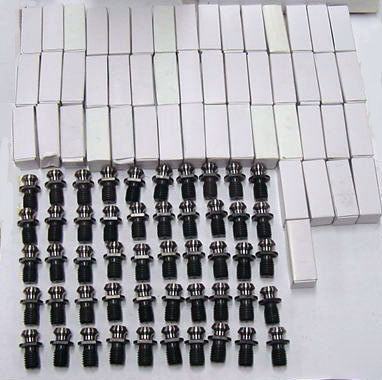 50 pc moriseiki cat 50 x 90 deg. non-coolant pull stud