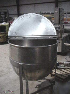 Lee 150 gallon stainless steel jacketed kettle - nice