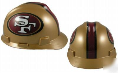 New nfl san francisco 49ERS hardhat hard hat msa