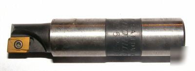 Sandvik u-max drilling end mill 216.2-313 1/2 dia. used