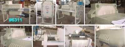 10 cu. ft. wwe filter press - 800 mm - c.g.r.-automatic