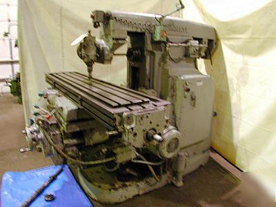 #7169 - cincinnati #3 horizontal plain milling machine