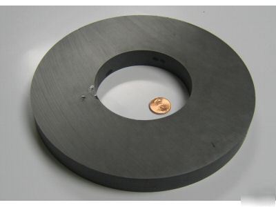 Huge ceramic ring magnet ferrite OD7.48